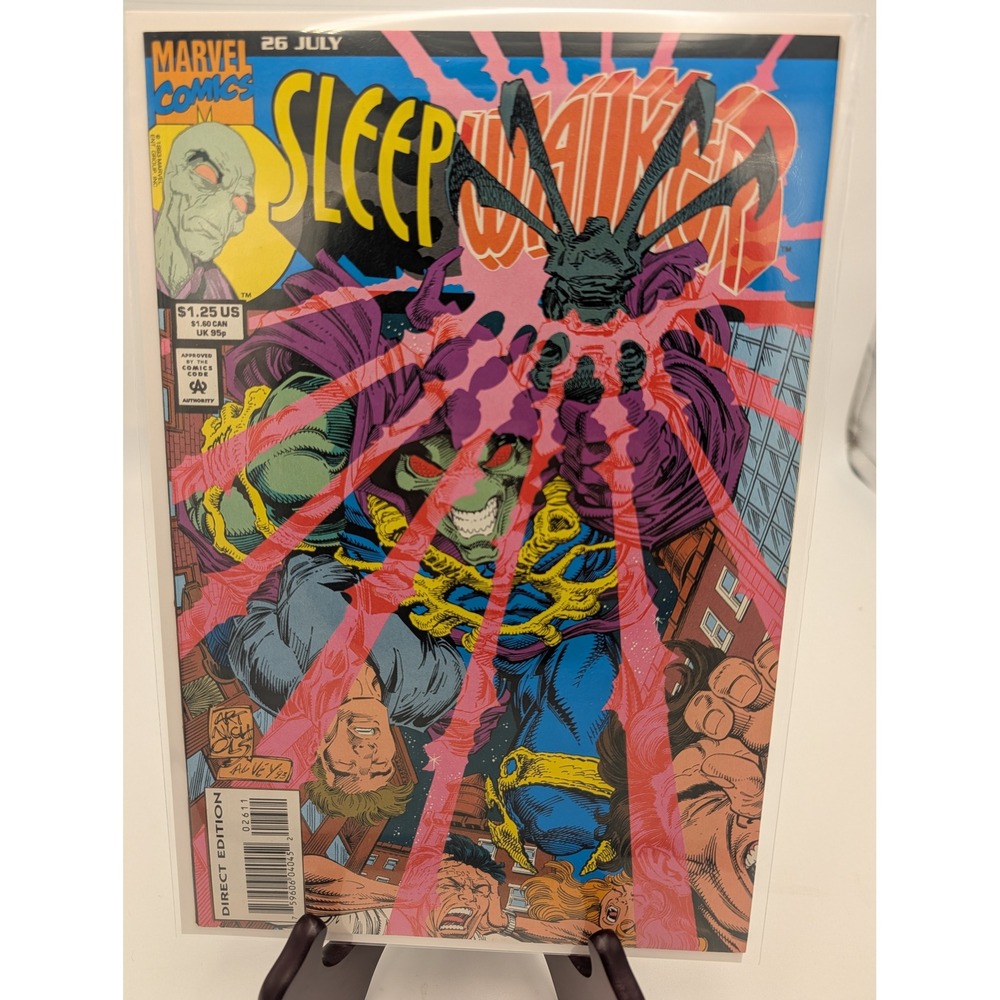 Marvel Comics Sleepwalker 26 July 1993 Direct Edition Art Nichols Al Vey Cover